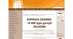 Desktop Screenshot of levne-garnyze.cz